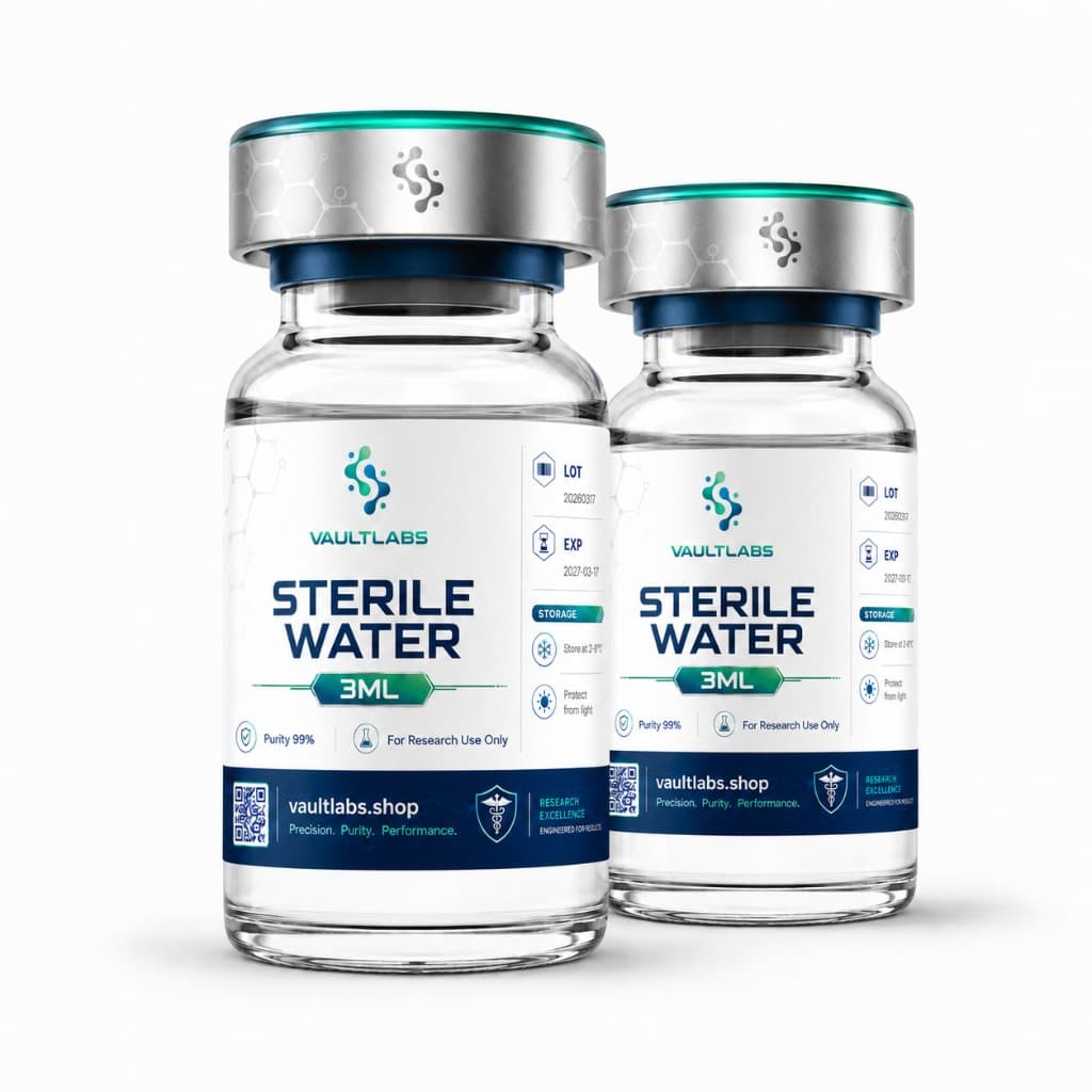 Sterile Water 3ml research vial