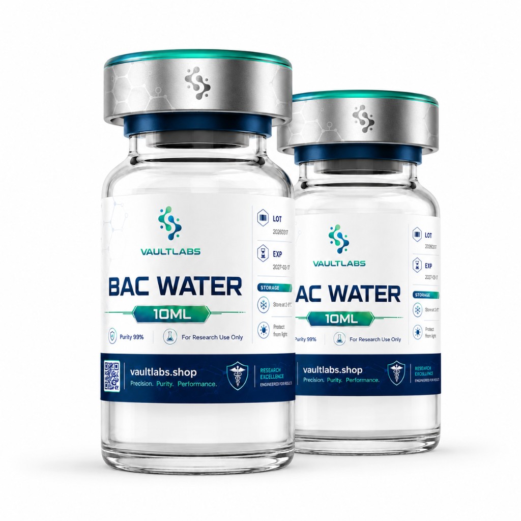 Bacteriostatic Water 10ml research vial
