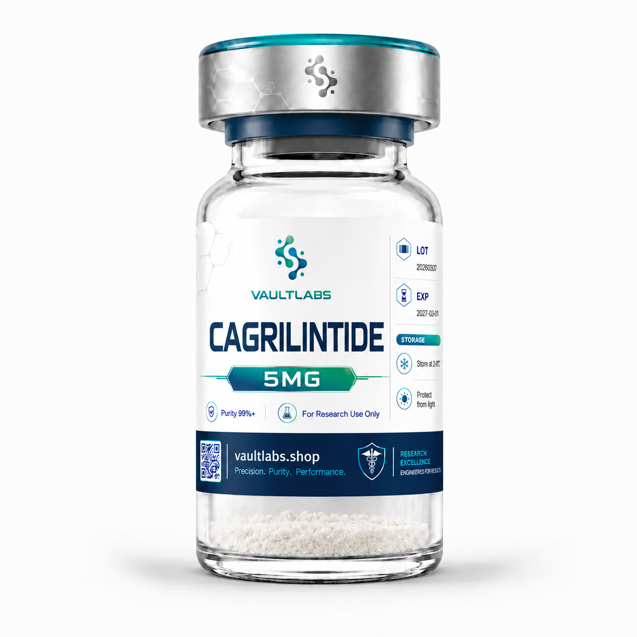 Cagrilintide 5mg research vial